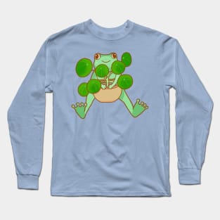 Frog Plant Therapy Long Sleeve T-Shirt